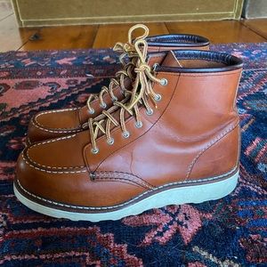 Red Wing Shoes Classic Moc Boot Oro Leather